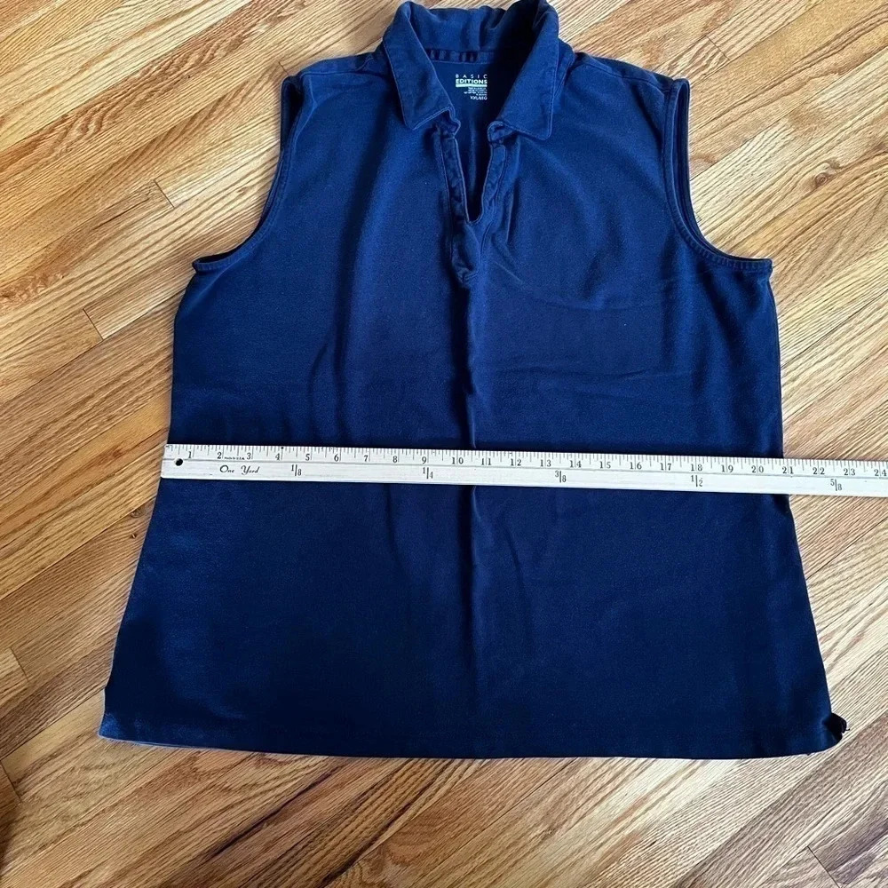 Sleeveless polo shirt - Picture 2 of 3